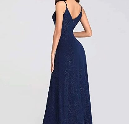 robe soiree bleue